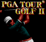 PGA Tour Golf II (USA, Europe) Title Screen